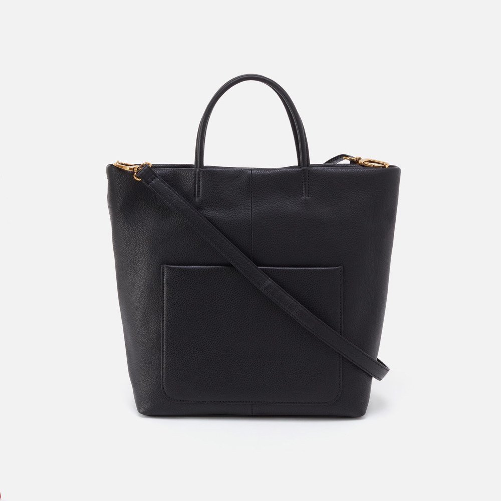 Hobo | Tripp Tote in Pebbled Leather - Black