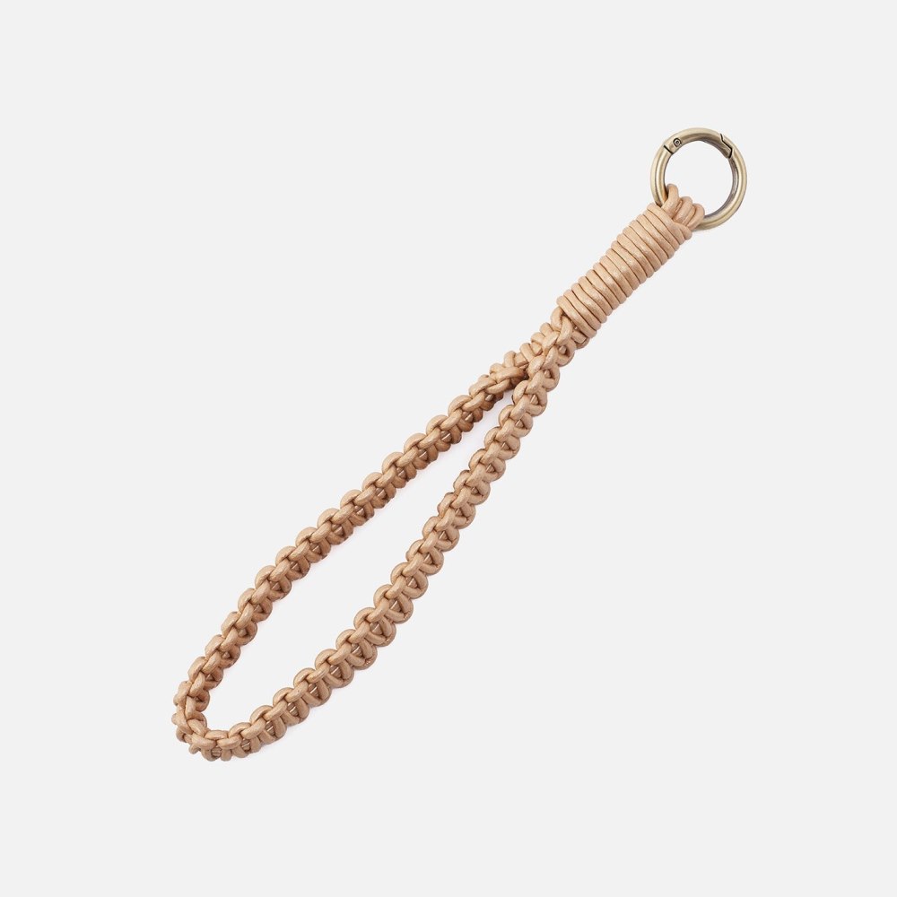Hobo | Leather Cord Strap in Coated Leather Cording - Golden