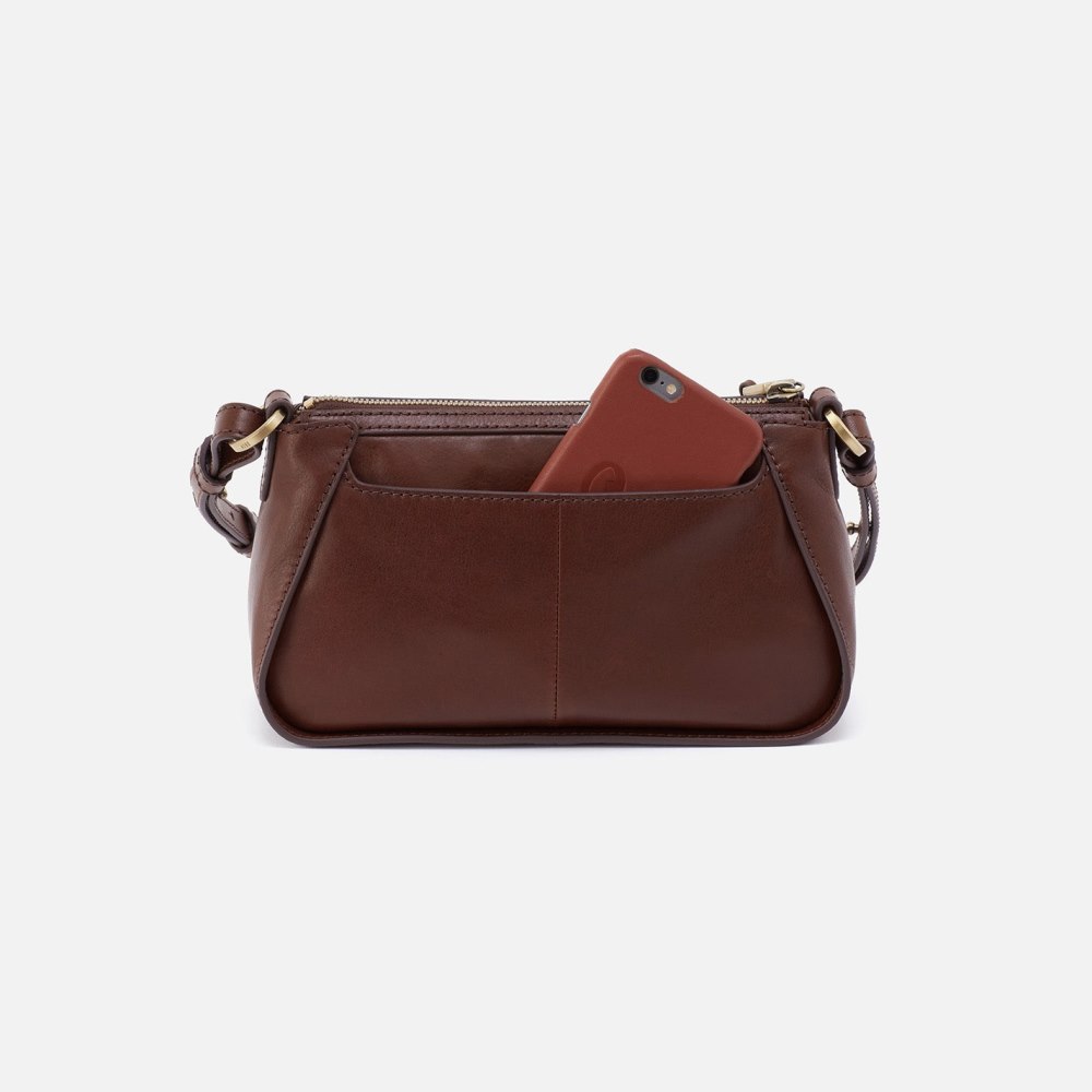 Hobo | Bellamy Small Crossbody in Artisan Leather - Brown