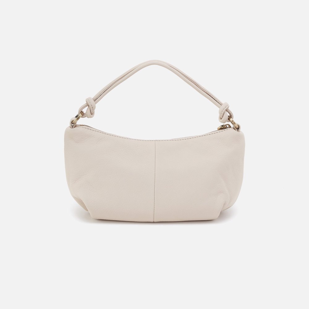 Hobo | Lindley Crossbody in Soft Pebbled Leather - Stone