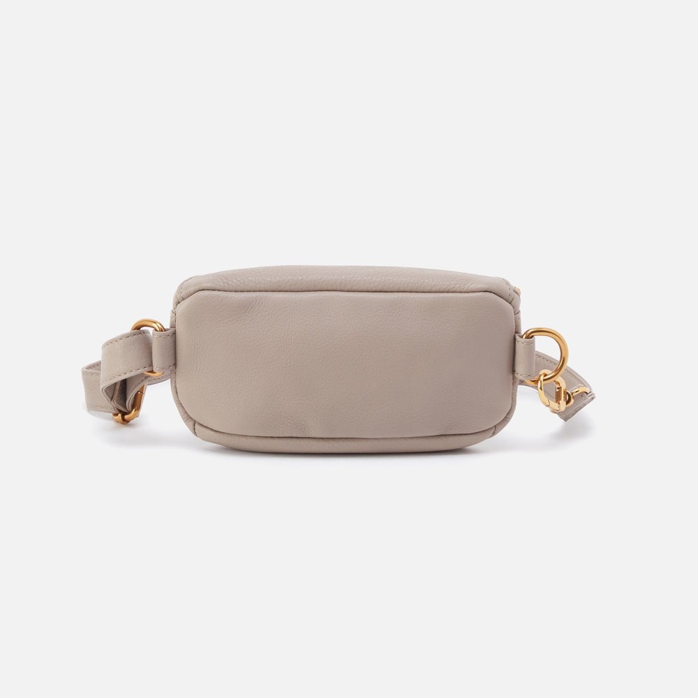 Hobo | Fern Belt Bag in Pebbled Leather - Taupe