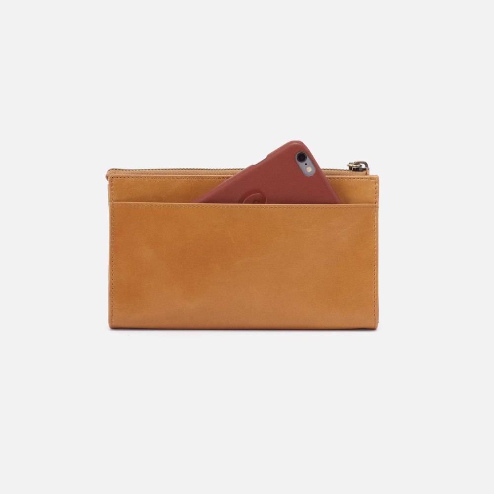 Hobo | Zenith Wristlet in Mixed Leathers - Natural