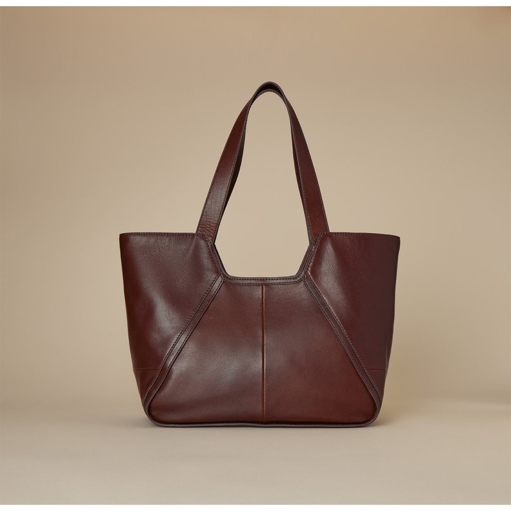 Hobo | Bellamy Medium Tote in Artisan Leather - Brown