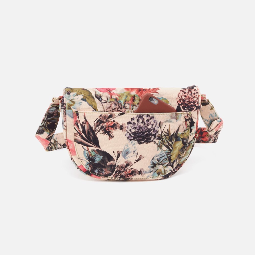 Hobo | Juno Belt Bag in Cotton Canvas - Botanical Floral