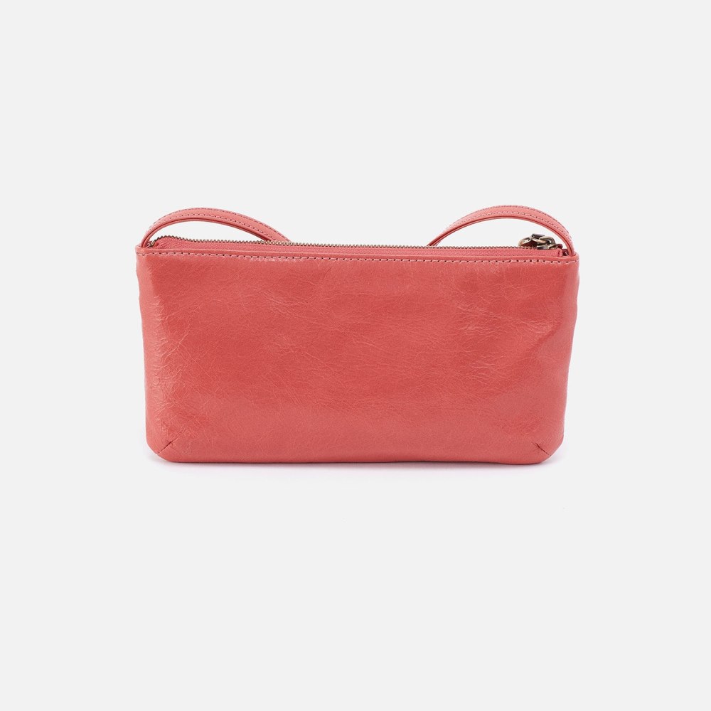 Hobo | Cara Crossbody in Polished Leather - Cherry Blossom