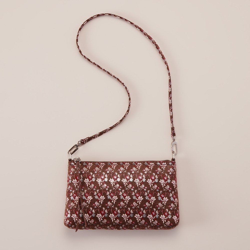 Hobo | Darcy Luxe Crossbody in Printed Leather - Ditzy Floral