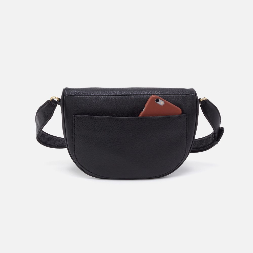 Hobo | Juno Belt Bag in Pebbled Leather - Black