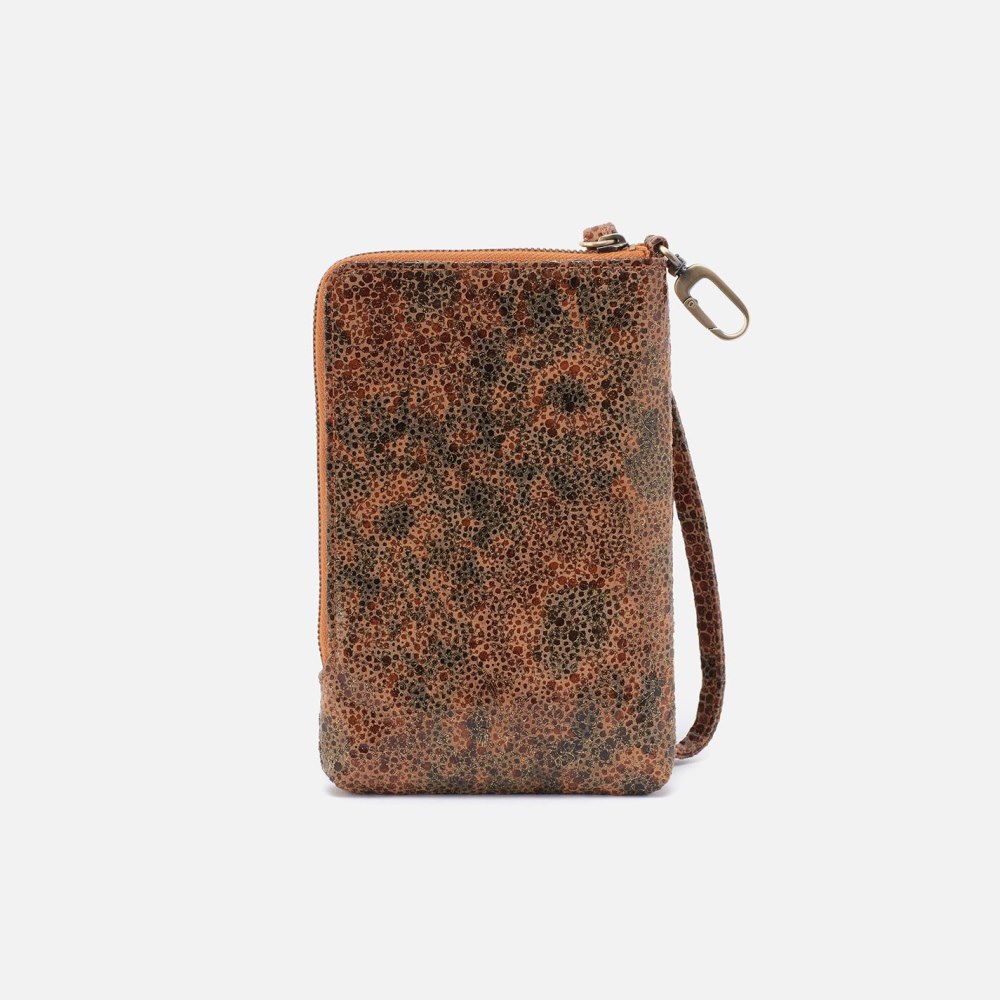 Hobo | Spark Wristlet in Printed Leather - Eternal Garden