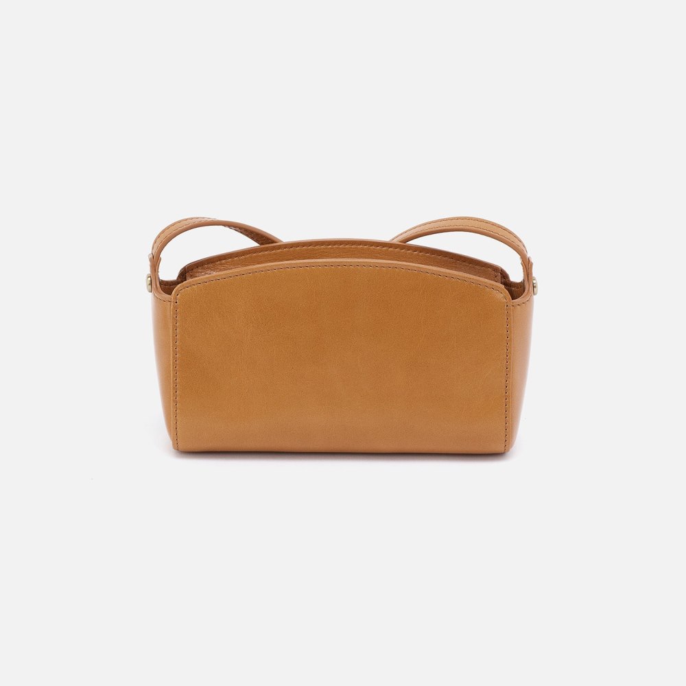 Hobo | Jesse Crossbody in Polished Leather - Natural