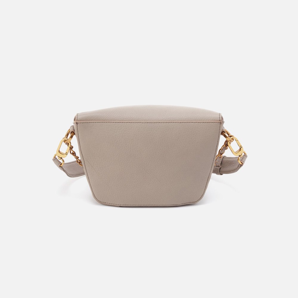 Hobo | Miri Belt Bag in Pebbled Leather - Taupe