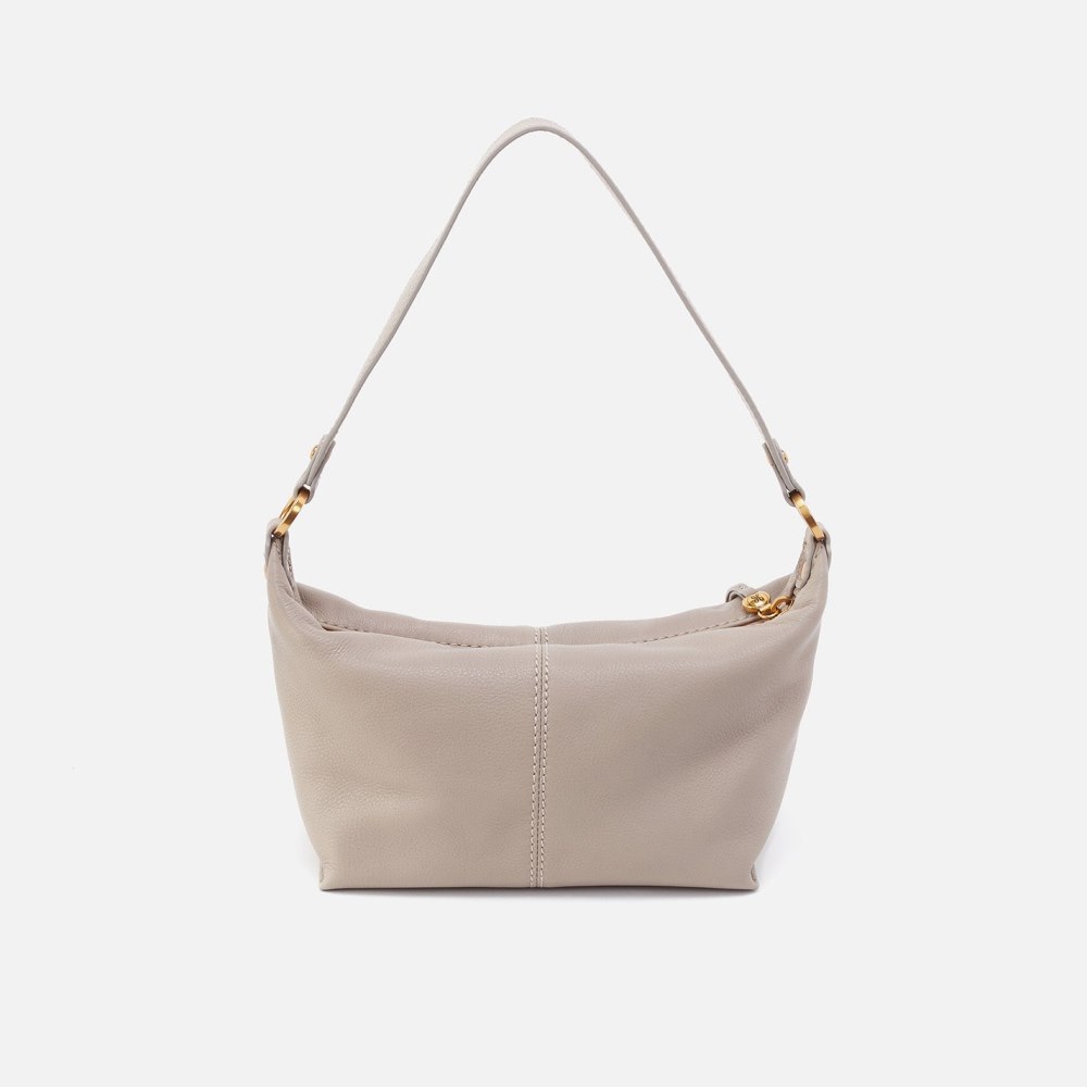 Hobo | Laguna Crossbody in Pebbled Leather - Taupe