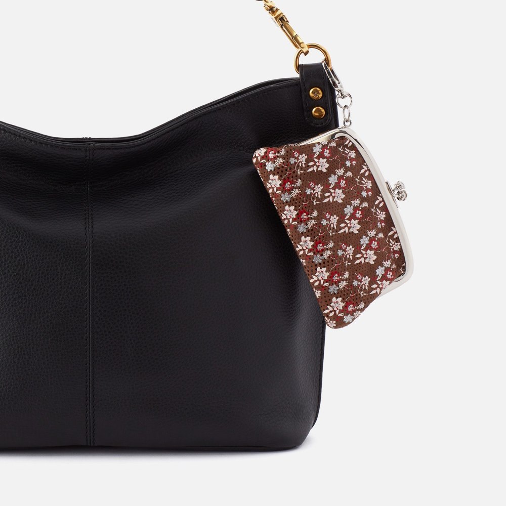 Hobo | Cheer Frame Pouch in Printed Leather - Ditzy Floral