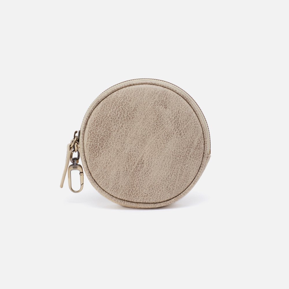 Hobo | Revolve Clip Pouch in Metallic Leather - Gold