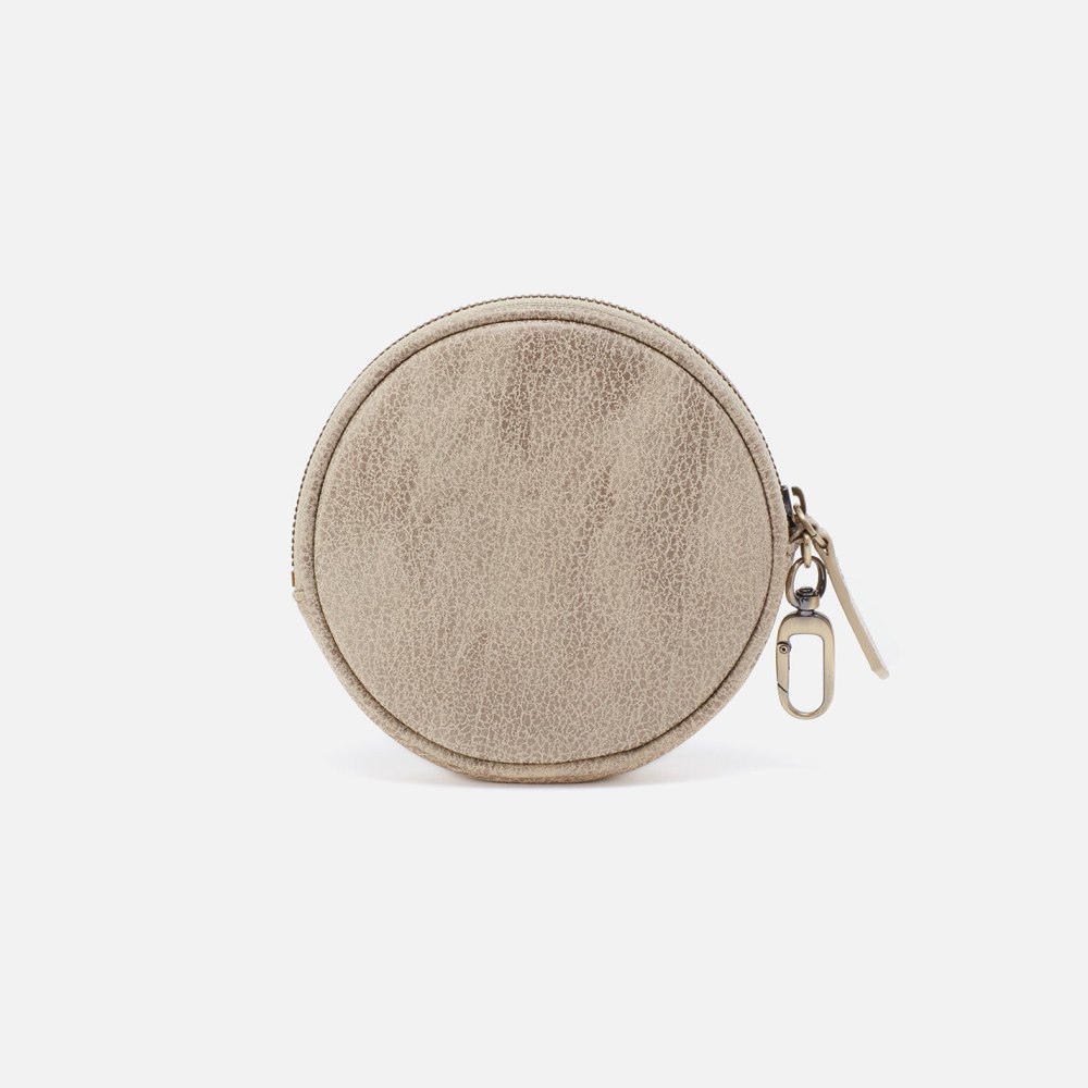 Hobo | Revolve Clip Pouch in Metallic Leather - Gold