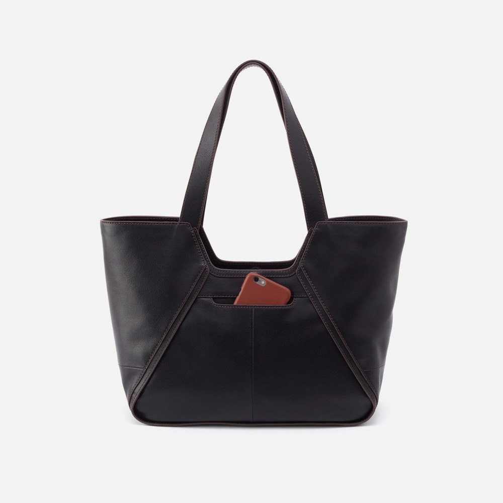 Hobo | Bellamy Medium Tote in Artisan Leather - Black