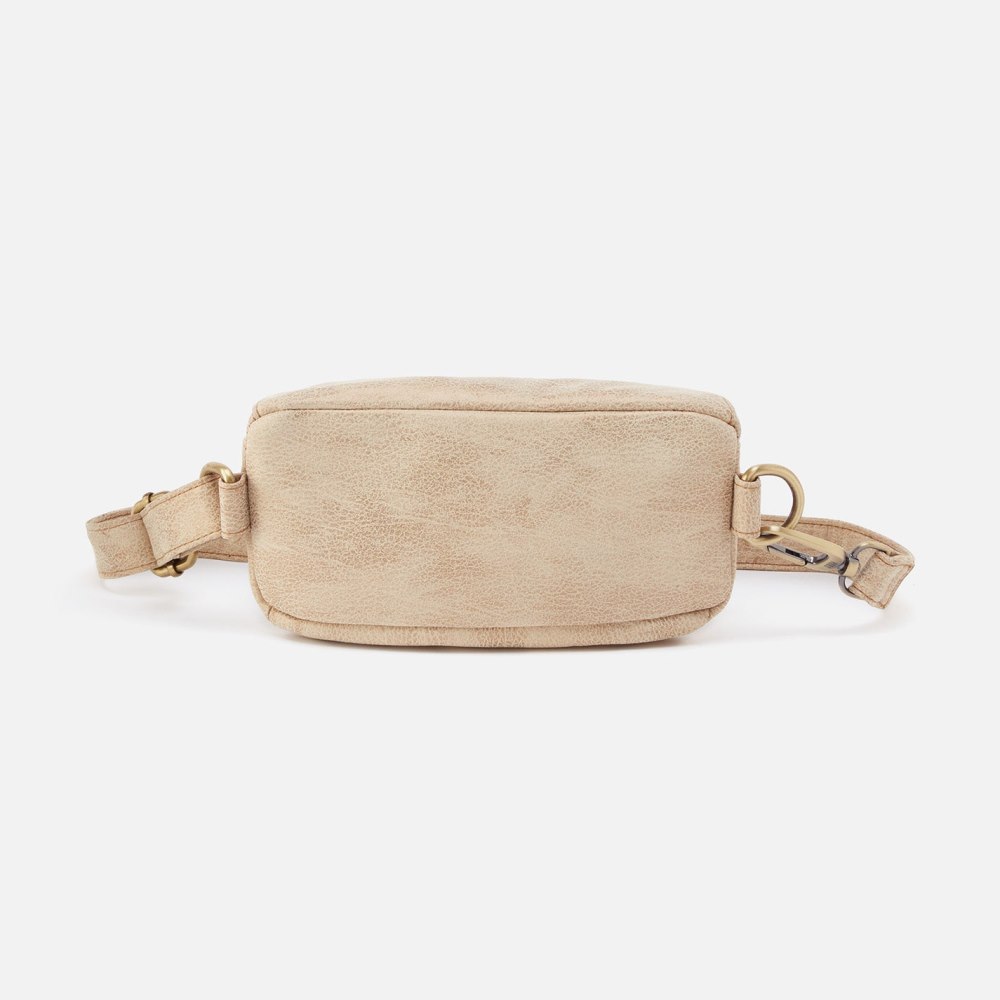 Hobo | Fern Belt Bag in Metallic Leather - Gold Leaf