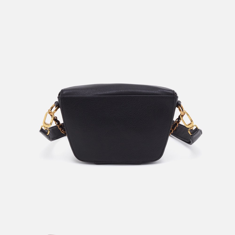 Hobo | Miri Belt Bag in Pebbled Leather - Black