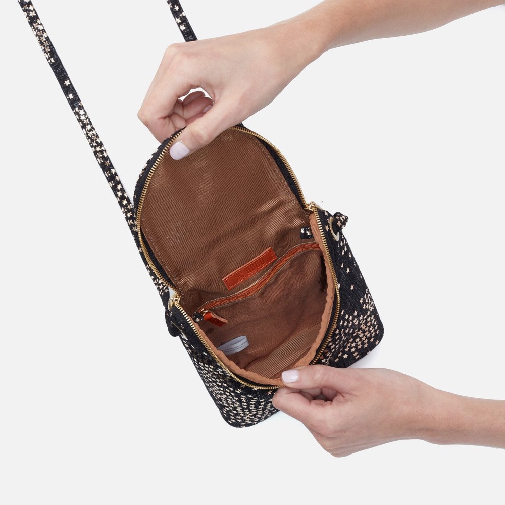 Hobo | Fern Crossbody in Printed Leather - Shooting Stars