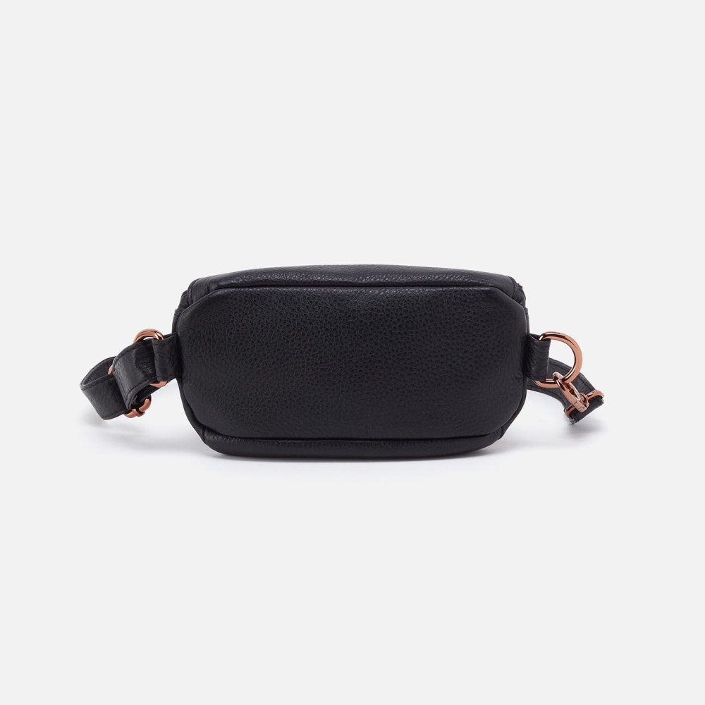 Hobo | Fern Belt Bag in Pebbled Leather - Studded Black