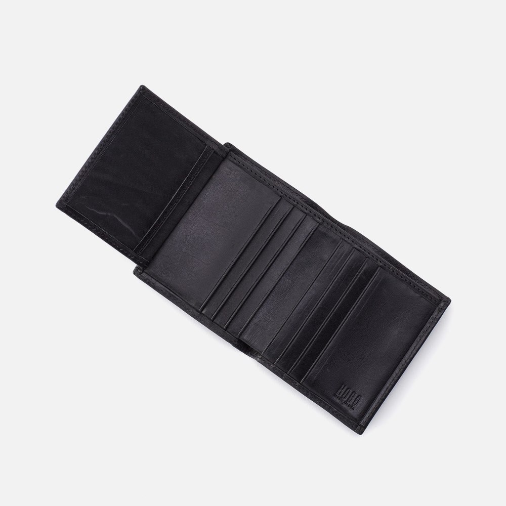 Hobo | Steinbeck Wallet in Aston Leather - Black