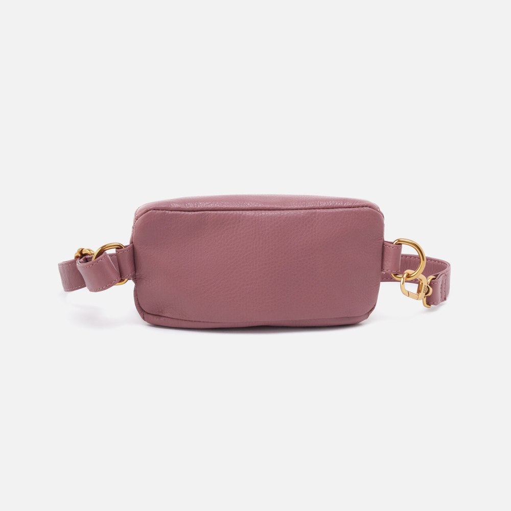 Hobo | Fern Belt Bag in Pebbled Leather - Mauve