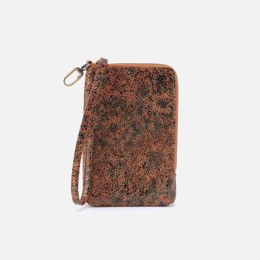 Hobo | Spark Wristlet in Printed Leather - Eternal Garden - Click Image to Close