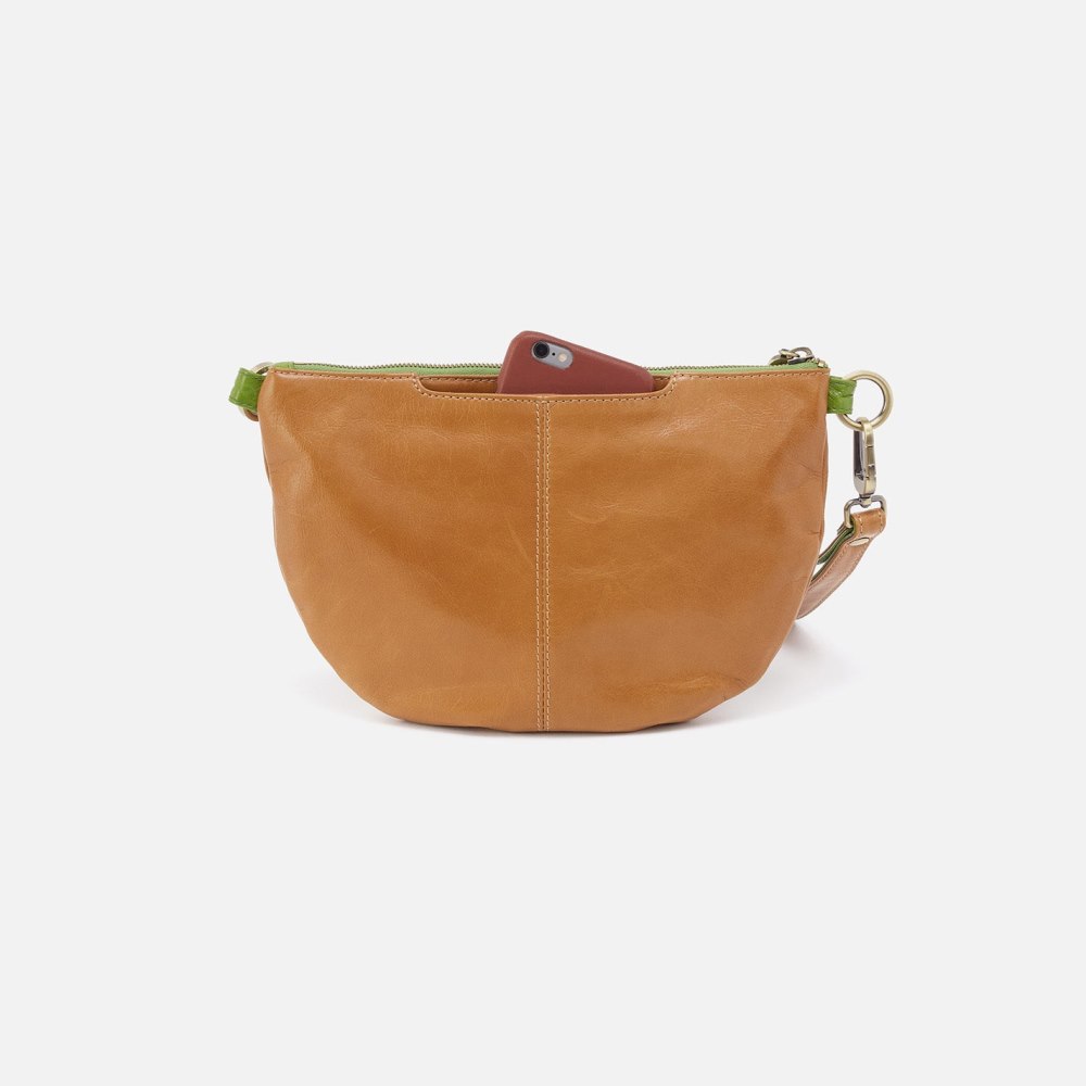 Hobo | Verve Convertible Belt Bag in Polished Leather - Natural