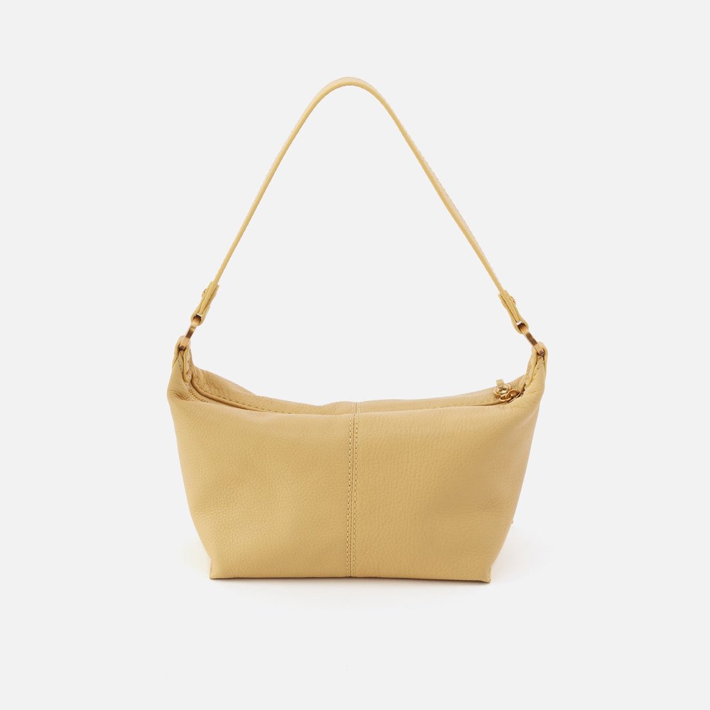 Hobo | Laguna Crossbody in Pebbled Leather - Flax