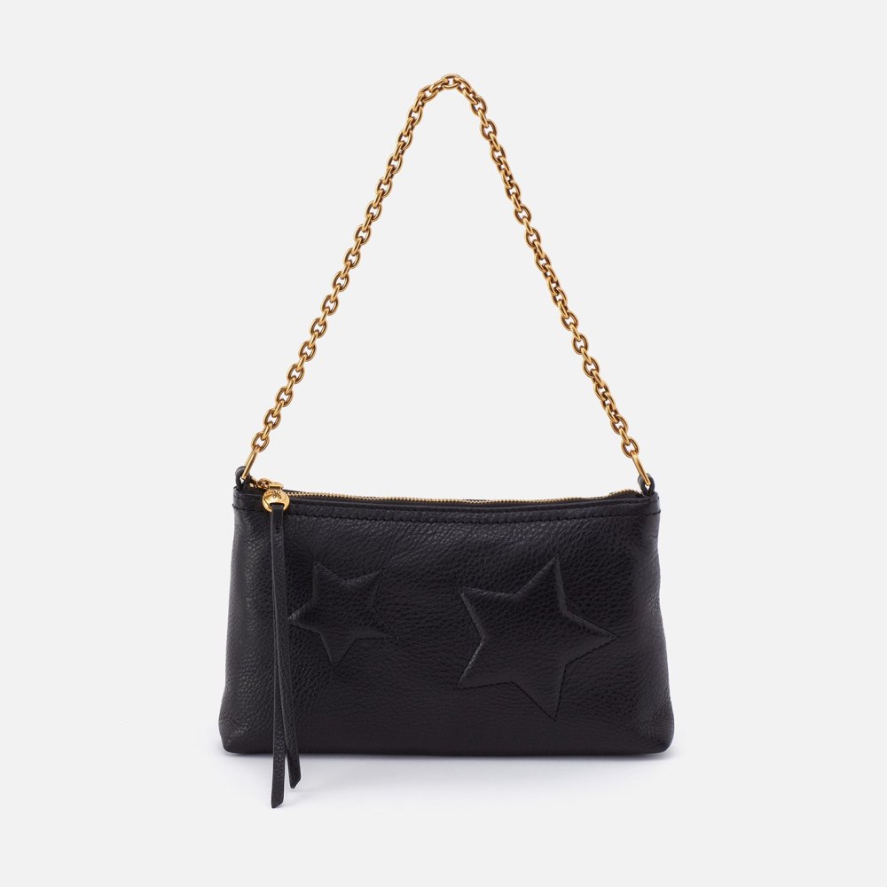 Hobo | Darcy Luxe Crossbody in Pebbled Leather - Black